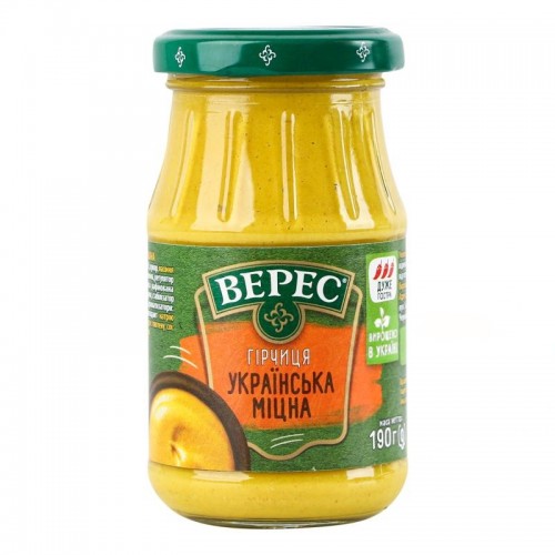 Горчица "Украинская крепкая" Верес, 190г